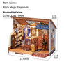 DIY Miniature House Kit: Kiki's Magic Emporium