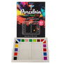 Pintar 17-Well Ceramic Watercolor Paint Palette Tray 13x9.8
