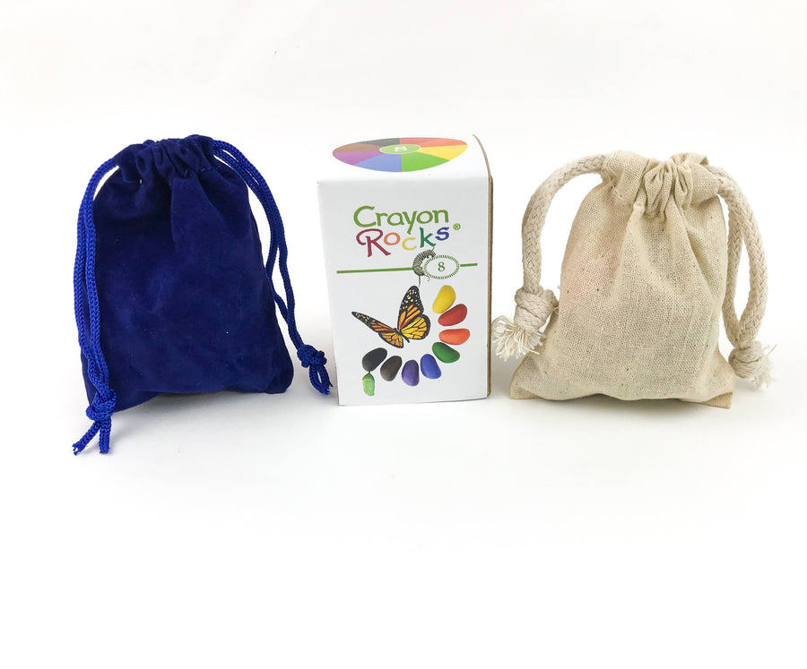 8 Colors in a Muslin Bag. Very Popular for All Ages.