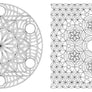 The Golden Ratio Coloring Book: And Mathematical Patterns