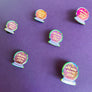 Make More Art Enamel Pin | Artist Accessory