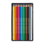 Set of 12 Permanent Pencils SWISSCOLOR in Metal Box