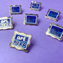 Art Nerd Enamel Pin | Artist Accessories