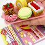 383471 Iwako French Pastry Eraser Card