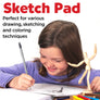 Sketch Pad for Drawing 9" x 12" - 90 Sheets