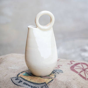 Traditional hoop vase.
