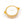 Pyrex-Inspired Butterfly Gold Casserole Ceramic Trinket Box