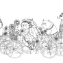 A Million Cats Coloring Book