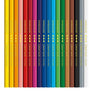 Set of 18 Permanent Colored Pencils SWISSCOLOR in Box
