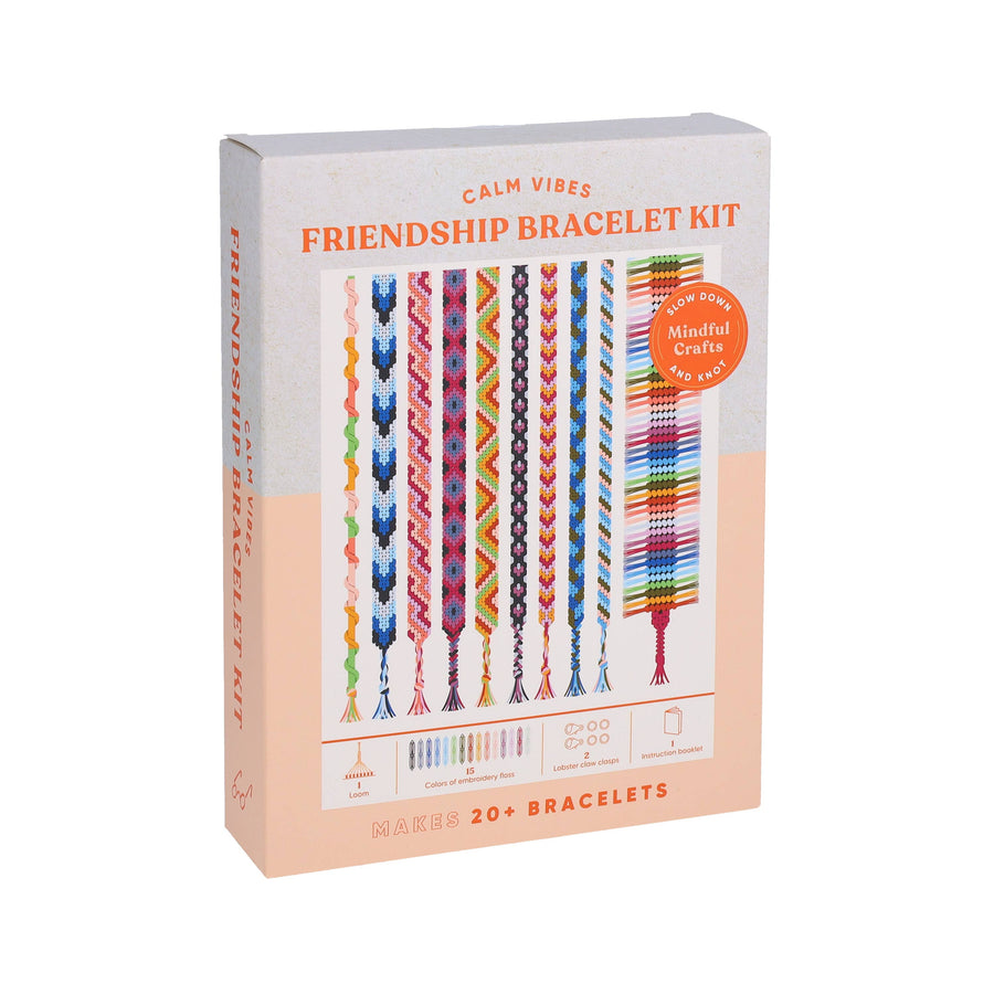 Mindful Crafts: Calm Vibes Friendship Bracelet Kit