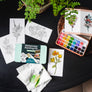 Wildflower Meadow watercolor painting kit