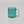 Colorful Ear Glass Mug: Pink with Brown Handle