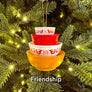 Mini Pyrex-Inspired Bowl Ornament | Retro Christmas Decor