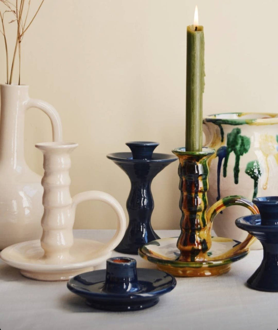 Traditional enamel vase.