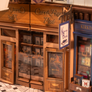 DIY Book Nook Kit: Paris Arcade Date with Dust Cover