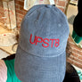 “UPST8” Corduroy Dad Hat Baseball Cap
