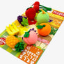 38327 Iwako Fruit Eraser Card