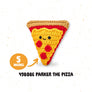 Bucilla ® Amigurumi Crochet Kit - Parker the Pizza 5"