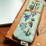 Petite Blooms Embroidered Notebook Pouch NBPOUCH1149