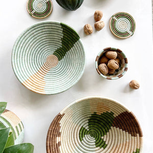Restorative Woven Bowl - 12" Tierra Abstract