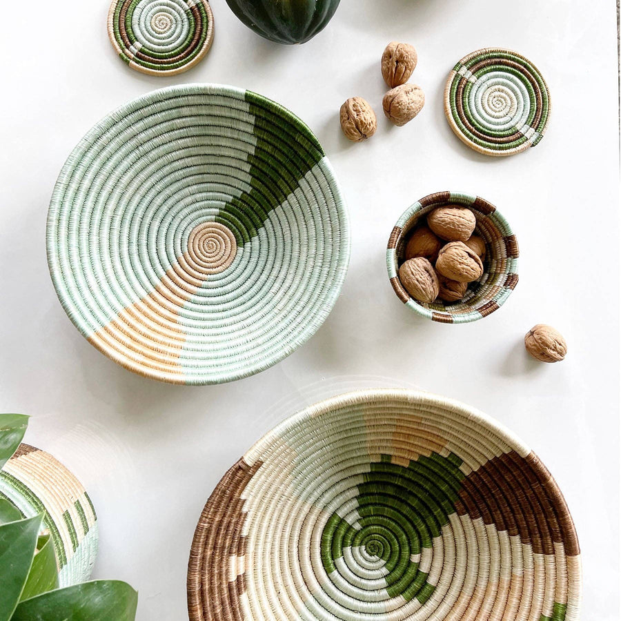 Restorative Woven Bowl - 12" Tierra Abstract