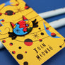 Joan Meowro Cat Artist Enamel Pin