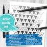 Pitt Artist Pen, Essential Art - #199 Black Set of 4