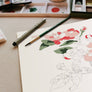 Cherry Blossoms Paint-By-Numbers kit