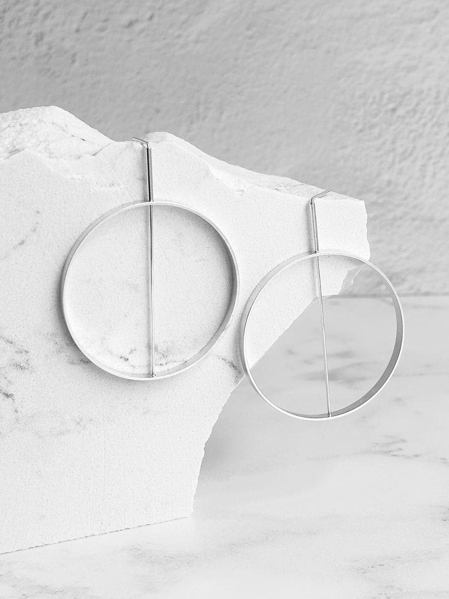 Diameter Hoop Earrings