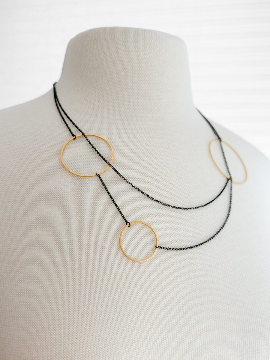 Two-Way Circle Necklace