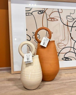 Traditional vases.
