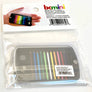 22134 12 Mini Pencils in Clear Card Case-1
