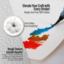 Pintar 100% Cotton Watercolor Paper Block, 140lb Rough Grain