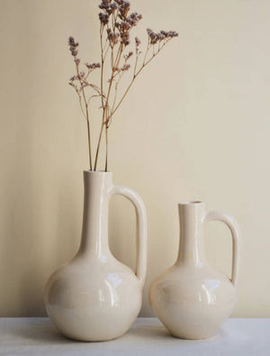 Traditional enamel vase.