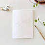 Potted plants paintable watercolor notecard set