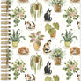 Cats & Plants Medium Notebook