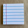 Notebook Paper Sticky Notes