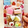 383321 Iwako Cake Eraser Card
