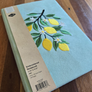 Lemon Embroidered Journal Notebook AHBC2259L