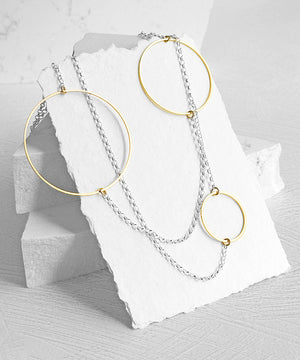 Two-Way Circle Necklace