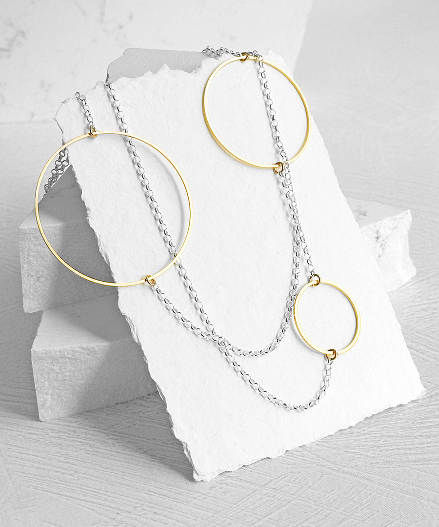 Two-Way Circle Necklace