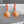 Panton Earrings--Coral