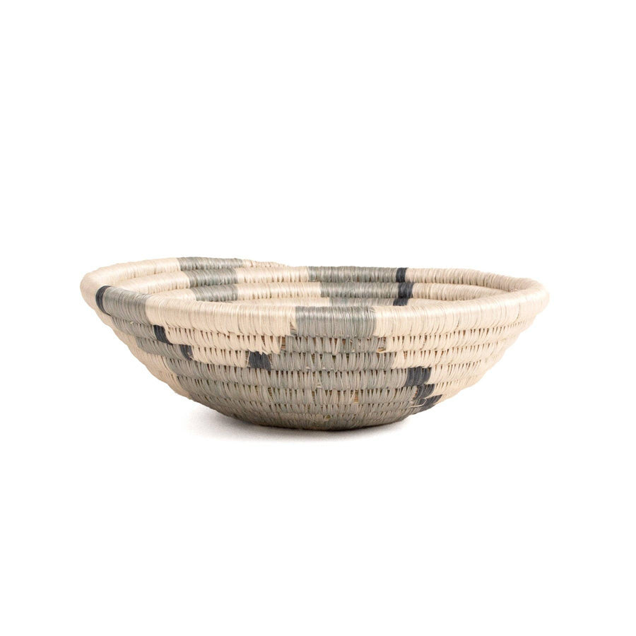 Stone Woven Bowl - 6" Raw