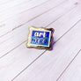 Art Nerd Enamel Pin | Artist Accessories