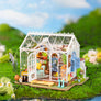 DIY Miniature House Kit: Dreamy Garden House