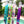 Both Metallic & Prismatic Wands Mix (Pre-assorted Colors)