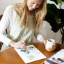 Sunflower Garden Paint-By-Numbers kit