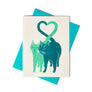 Love Cats - Risograph Card