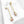 Elongated Oval Drop Earrings
