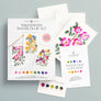 Watercolor Painting Kit : Wildflowers No1